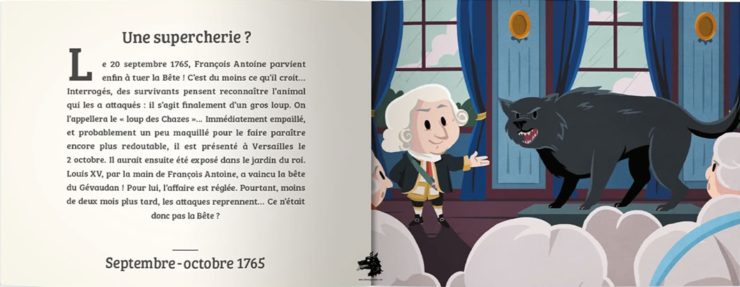 Clémentine V. Baron La Bête du gévaudan Terreur dans les campagnes