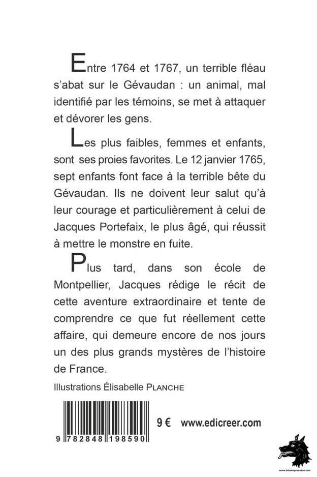 Bernard Soulier La Bête du Gévaudan racontée aux enfants 2026