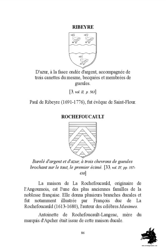 Pierre Daniel de Losada Martì - Héraldique et Bête du Gévaudan