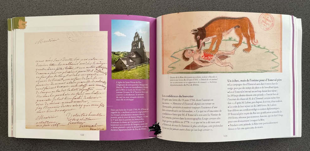 Livre Favre Debaisieux La Bête du Gévaudan légende réalité