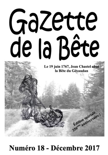 La Gazette de la Bête du Gévaudan 2017