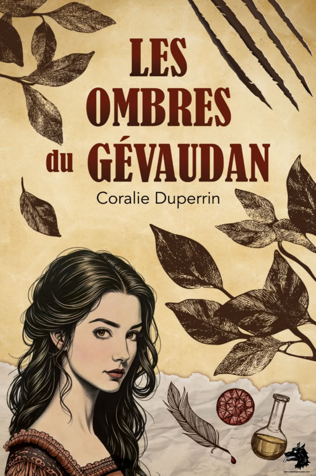 Livre Coralie Duperrin - Les ombres du Gévaudan